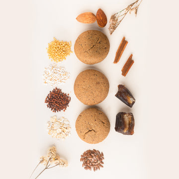 Almond Millet Cookies - Date Cinnamon